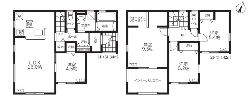 蓮田市閏戸　新築一戸建て　リーブルファイン　01