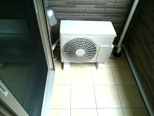 エクセランⅦのバルコニー