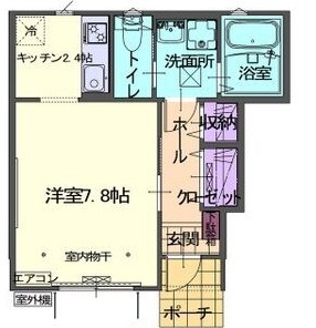 Casa　BlommaⅡの間取り