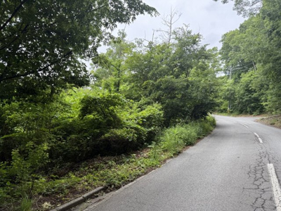 【前面道路含む現地写真】 | 佐久市内山贈与土地