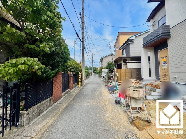 宇治市神明石塚の前面道路含む現地写真|7月7日　現地写真更新