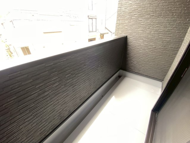 高槻市松原戸建てのバルコニー