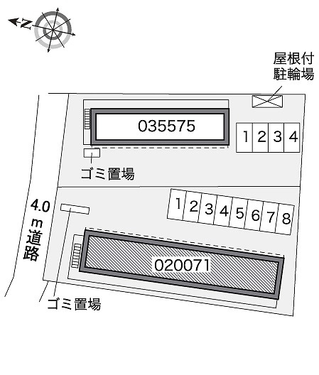 【区画図】 | レオパレスシェル壱番館 | 画像7