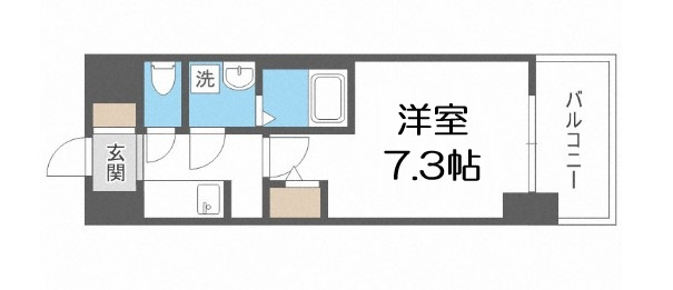 【間取り】 | LaDouceur西天満