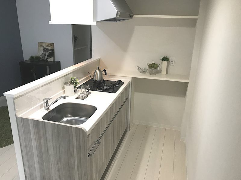福岡市博多区東那珂１丁目の賃貸マンションのキッチン