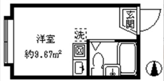 【間取り】 | クレールメゾン代々木上原A