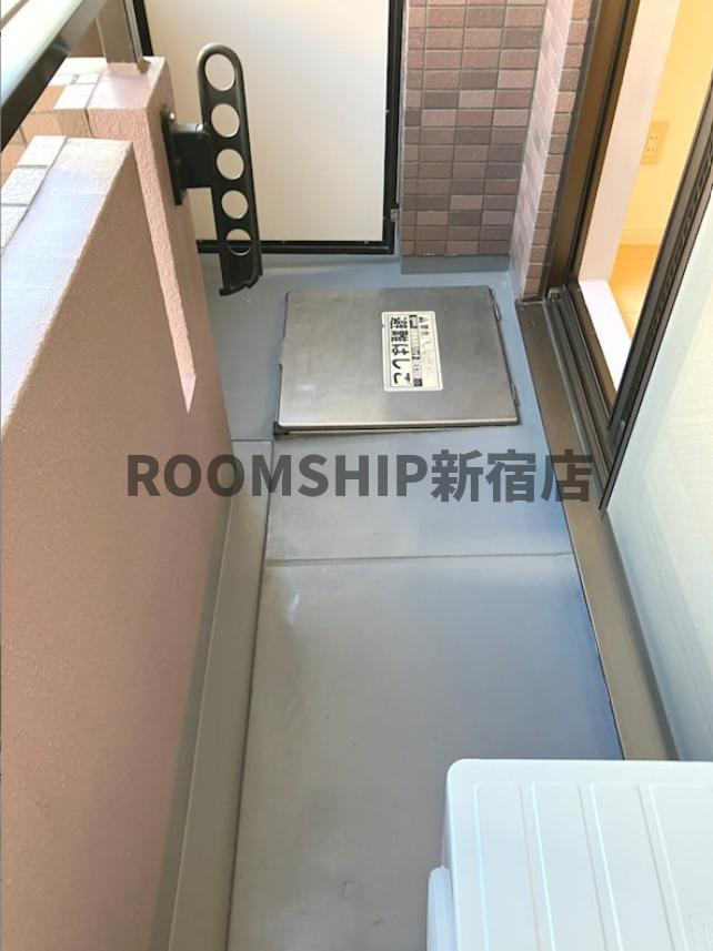 グランレーブ南麻布のバルコニー