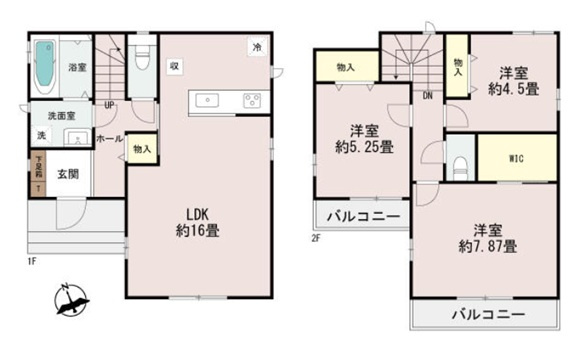 神戸市西区玉津町今津の間取り
