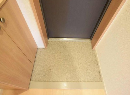 相模原市中央区淵野辺１丁目のアパートの玄関