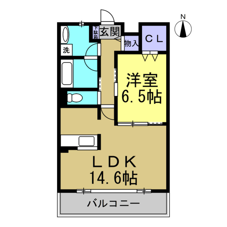 HOLLY HILLS RESIDENCE WESTの間取り