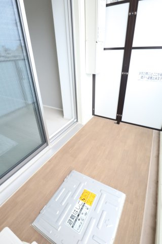 大阪市旭区赤川３丁目の賃貸マンションのバルコニー