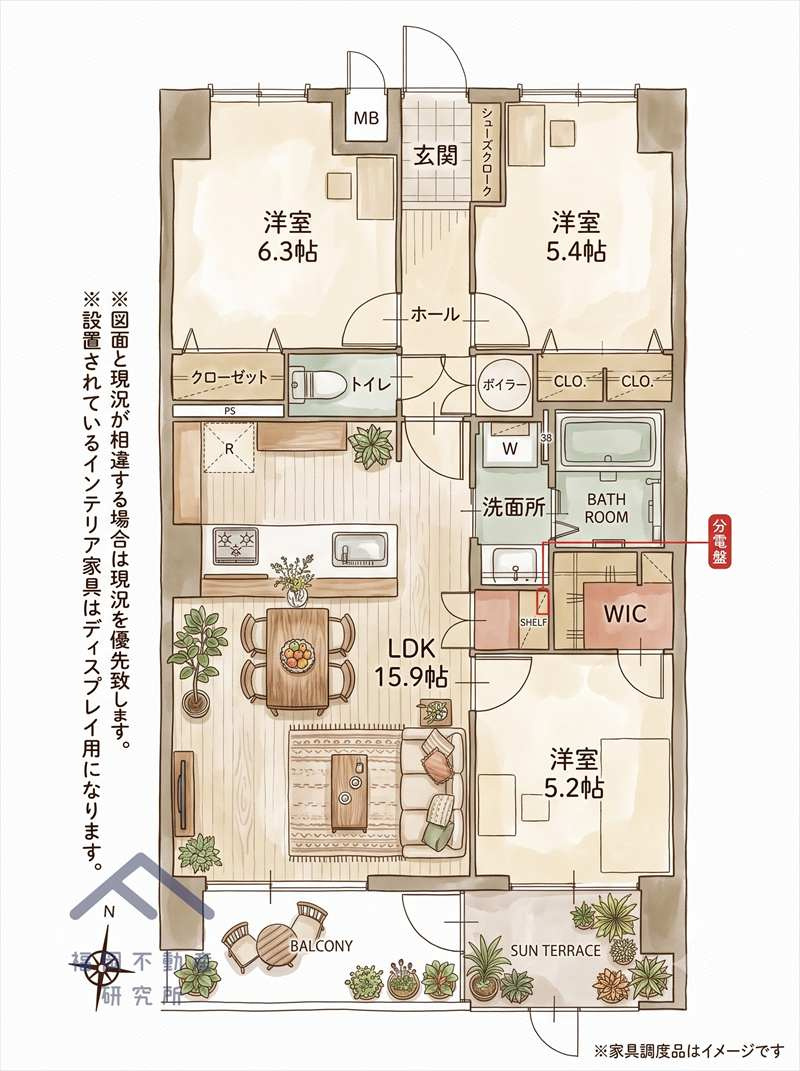グレイス佐賀駅前セントラルの間取り