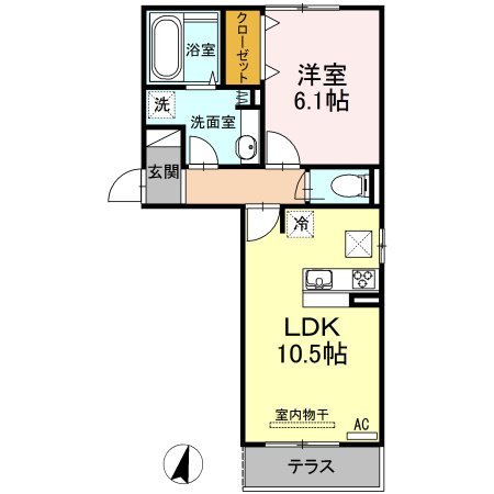 グランデージの間取り