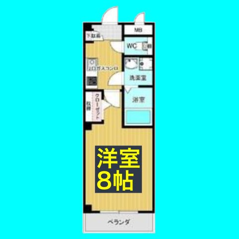 リバーサイド　シェルの間取り