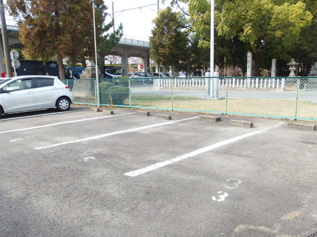 コーポ真宮の駐車場