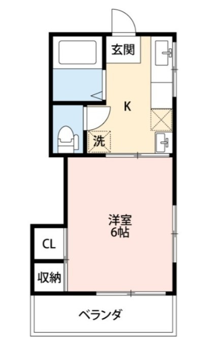 メゾンフジの間取り