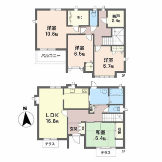 【間取り】 | DAIKENNHILLS