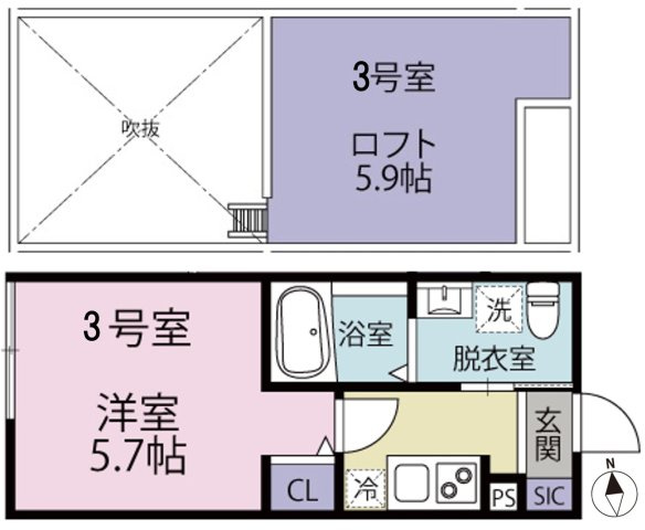 【間取り】 | パークメゾン鷺沼