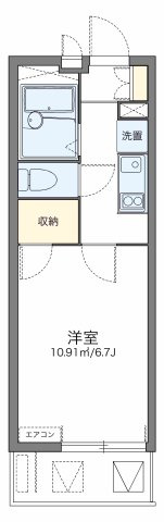 【間取り】 | レオパレスカリス