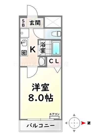 【間取り】 | プティリヴィエール【名古屋市賃貸・ネット無料】