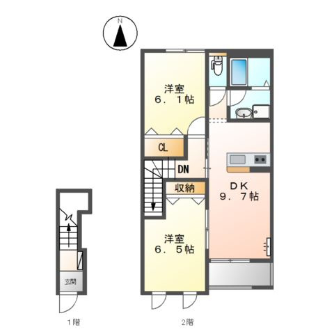 アクア　イレブンの間取り