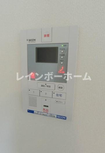 仲介手数料（賃料の1.10ヵ月）の50％OFF対象物件！のセキュリティ