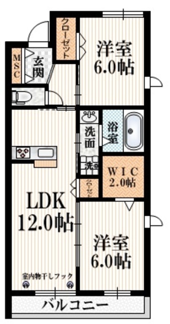 Ｍａｉｓｏｎ　Ｓａｋｕｒａの間取り