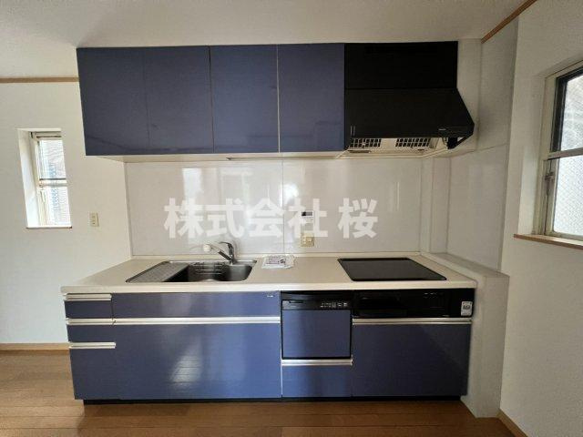 淀川区加島３丁目中　中古戸建のキッチン|キッチンでお料理をお楽しみください