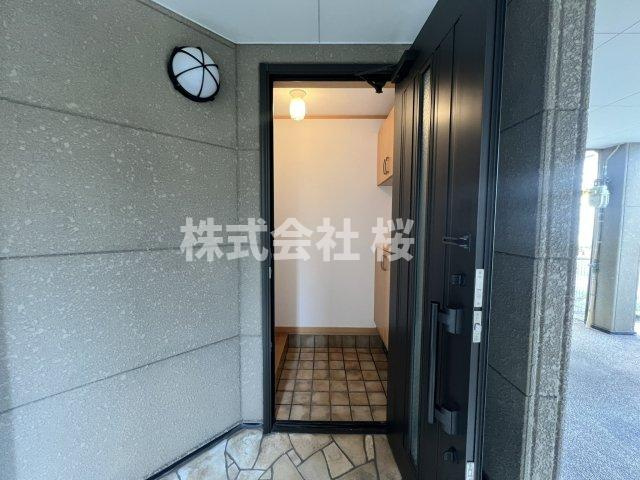 淀川区加島３丁目中　中古戸建の玄関|毎日通る玄関はこちらです