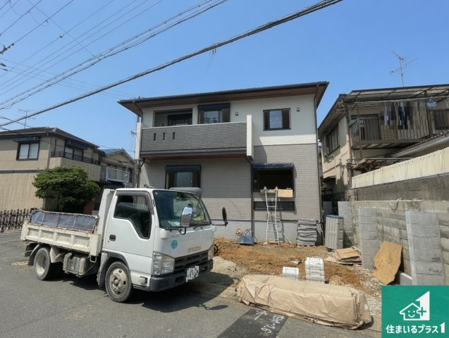 宇治市神明石塚　新築一戸建ての外観|現在の進捗状況です！順調に作業進行中、完成が待ち遠しいです！詳細の間取り等、お気軽にお問い合わせください！