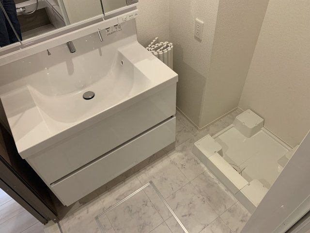 アルブルコートの洗面所