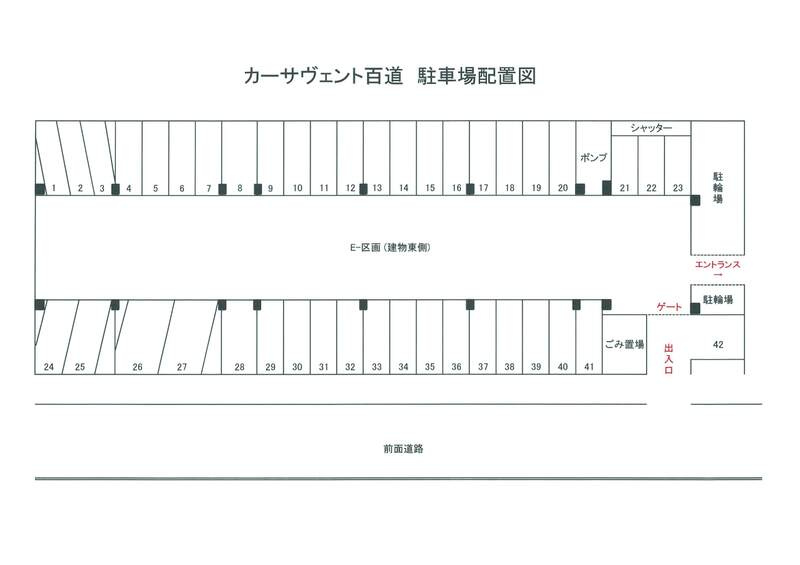 ＫＤＸレジデンス西新の区画図