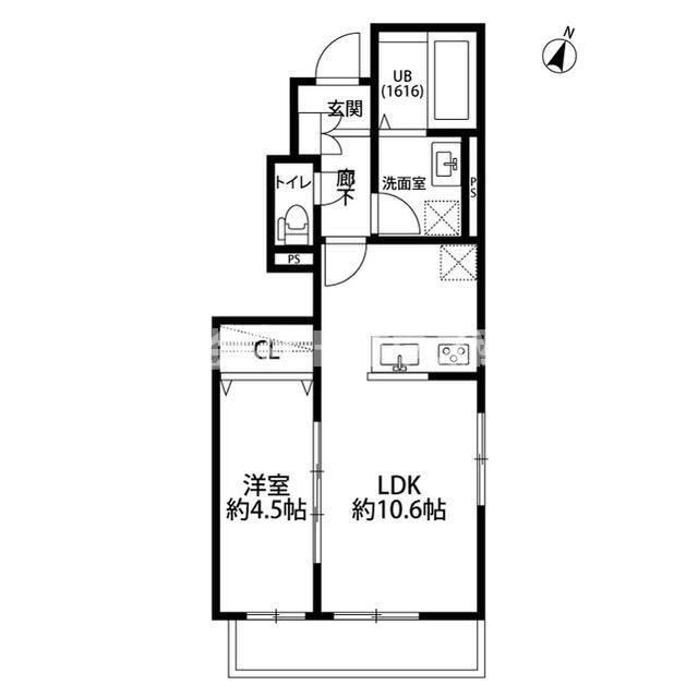アムール宮久保の間取り