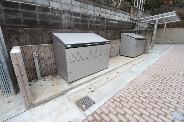 Ｍｏｃｈａのその他|敷地内ごみ置き場