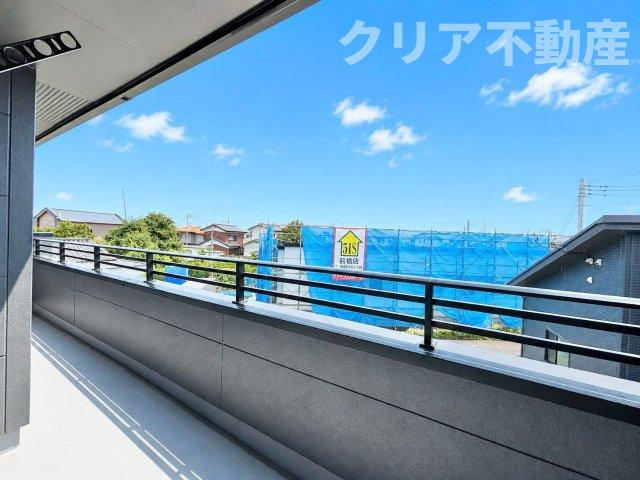 【バルコニー】 | 前橋市駒形町新築ラスト1棟！全室南向き4LDK