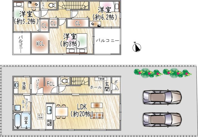五月ケ丘の間取り