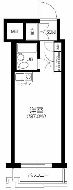 シーアイマンション浅草橋の間取り