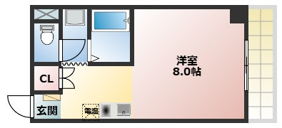 オークウッズ高槻の間取り