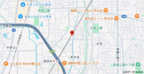シャーメゾン南茨木の地図