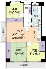 レジデンス御器所スクエアの間取り