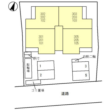 D-room Novalisの区画図