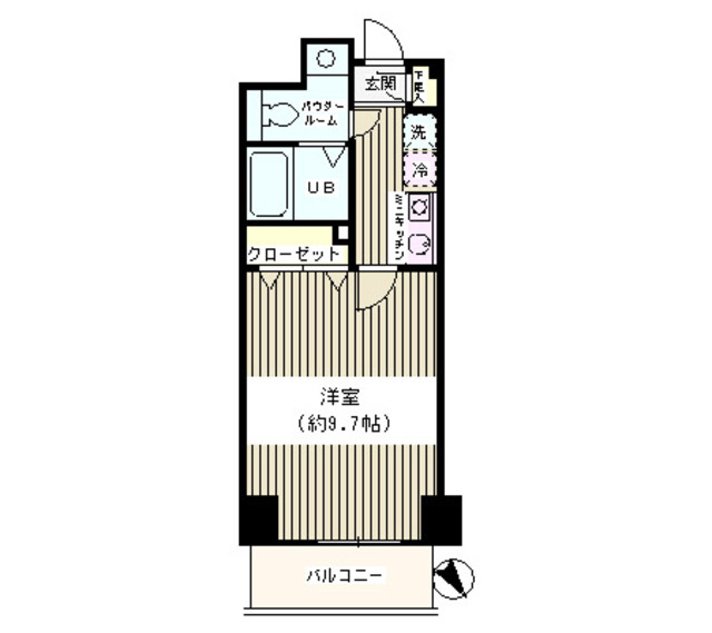 エスペラル池袋の間取り