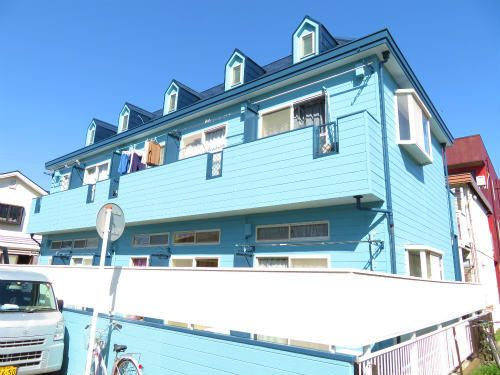海老名市東柏ケ谷２丁目のアパートの外観