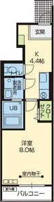 リズンⅢの間取り