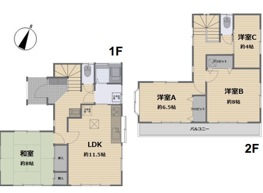 川越市大袋新田　中古戸建