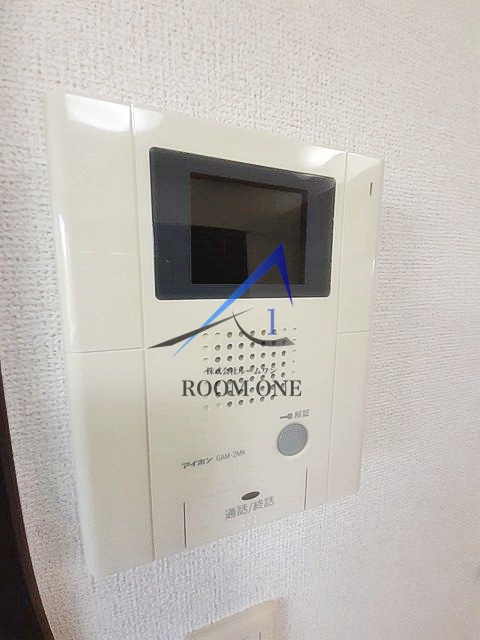 カルム　ブローテのセキュリティ|モニター付きインターホンです。