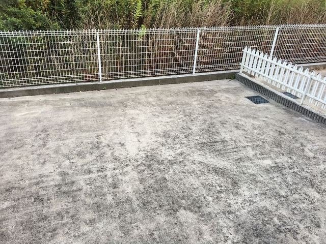 ドミールＶのバルコニー