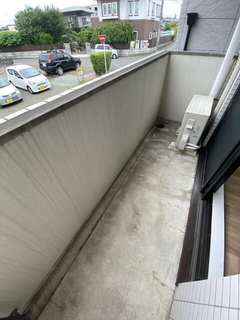 相模原市南区東林間３丁目の賃貸マンションのバルコニー