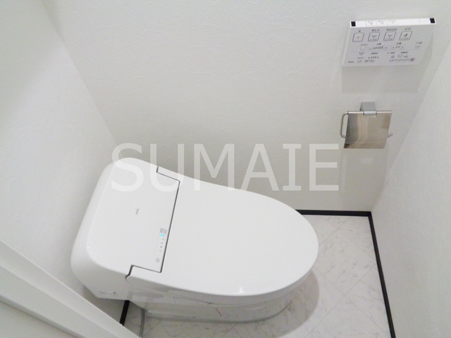 ＢＡＳＥ上中里のトイレ|温水洗浄便座付トイレです！