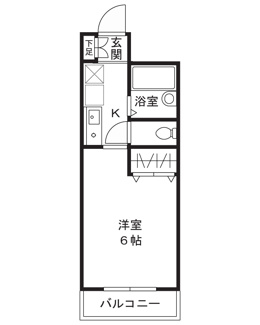 【間取り】 | パストラーレ梶ケ谷